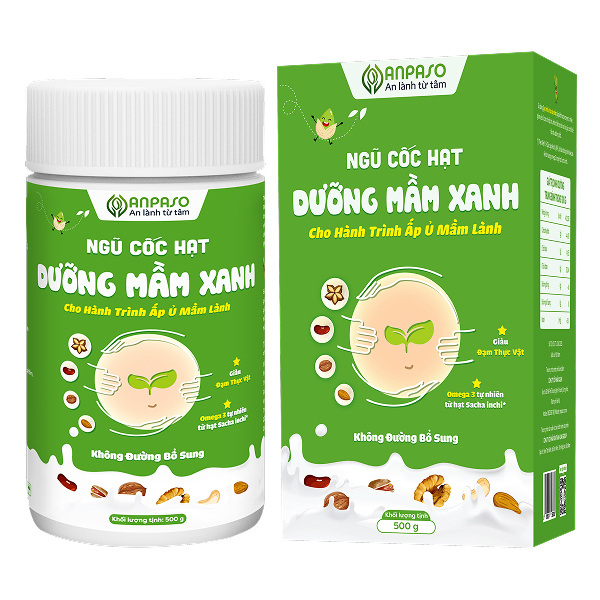 Ngũ cốc hạt Anpaso bổ sung dưỡng chất cho mẹ bầu